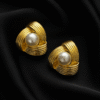 Pearl Twist Studs Earring