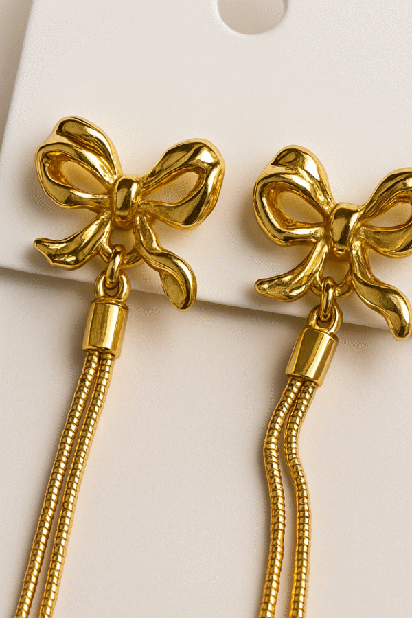 Golden Ribbon Whisper Drops